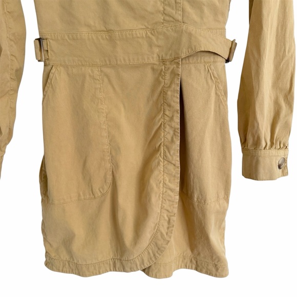 SEZANE Elivira Wrap Dress in Sand - Excellent Re-Owned Condition, Size 34 / US 2 - Picture 7 of 15